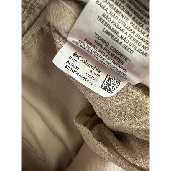 Columbia Women 12S Saturday Trail II Convertible Stretch Pants British Tan Khaki - Picture 10 of 13